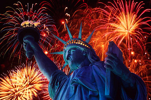 statue liberty fireworks 300x200